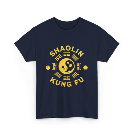 Shaolin Kung Fu Martial Arts T-Shirt - Navy