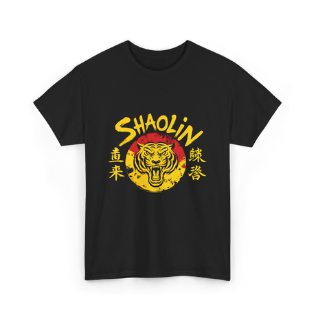 Shaolin Tiger Martial Arts T-Shirt - Black