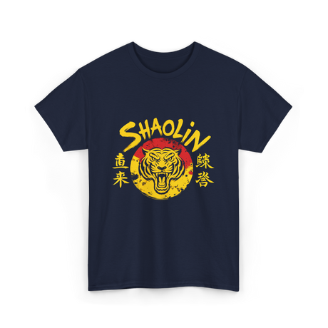 Shaolin Tiger Martial Arts T-Shirt - Navy