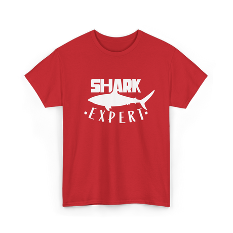 Shark Expert Shark Marine T-Shirt - Red