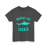 Shark Locals T-Shirt - Dark Heather