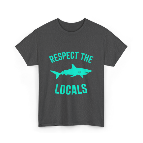 Shark Locals T-Shirt - Dark Heather