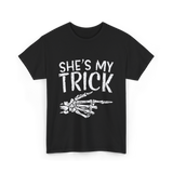 She's My Trick Skeleton T-Shirt - Black