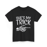 She's My Trick Skeleton T-Shirt - Black