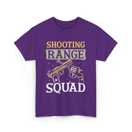 Shooting Range Squad Shooting T-Shirt - Purple