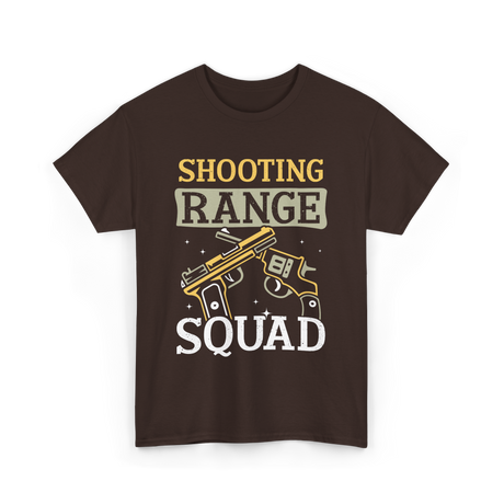 Shooting Range Squad Shooting T-Shirt - Dark Chocolate