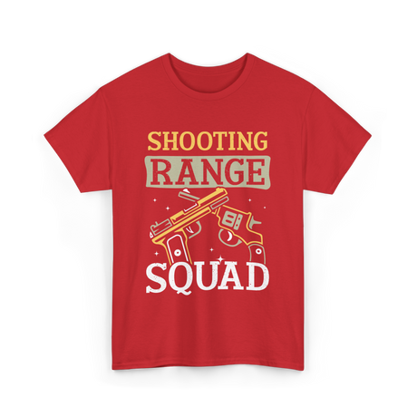 Shooting Range Squad Shooting T-Shirt - Red