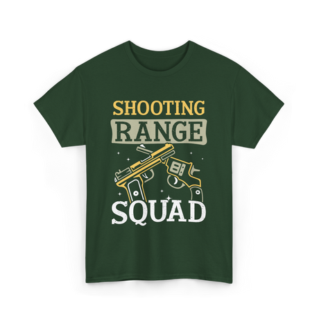 Shooting Range Squad Shooting T-Shirt - Forest Green