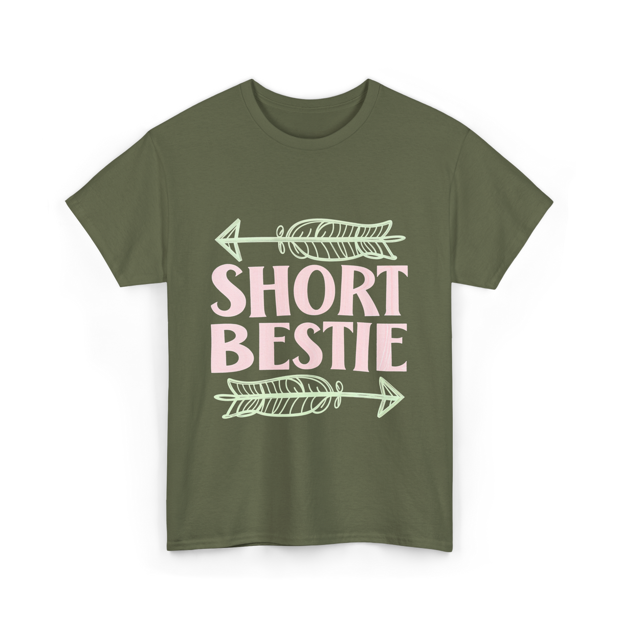 Short Bestie T-Shirt - Military Green