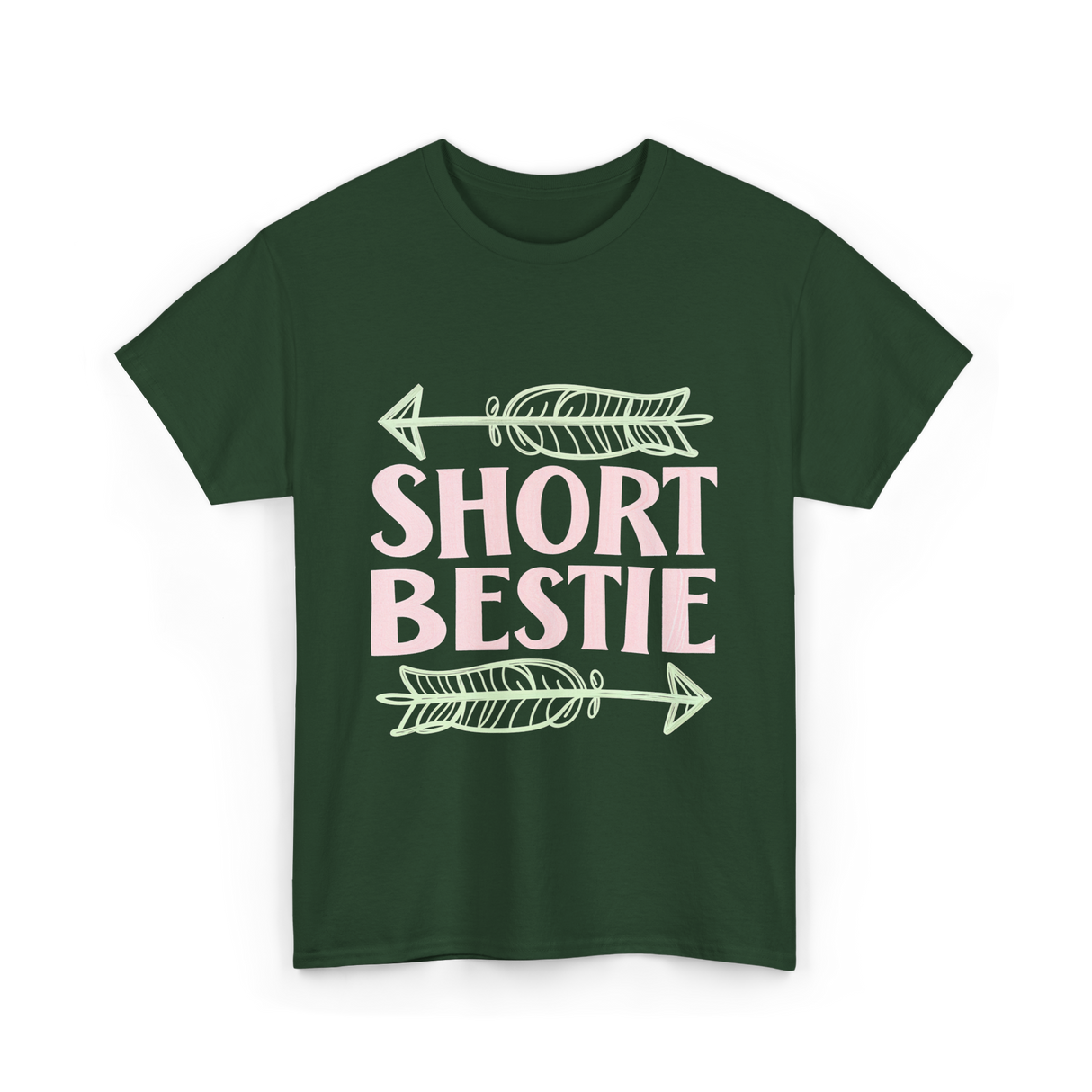 Short Bestie T-Shirt - Forest Green