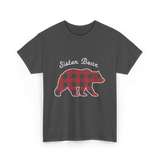 Sister Bear Bear Sister T-Shirt - Dark Heather