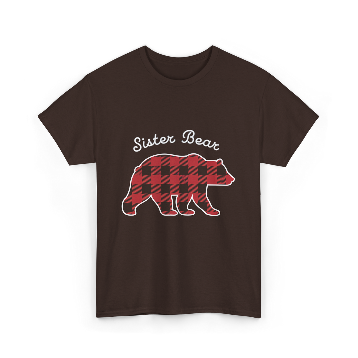 Sister Bear Bear Sister T-Shirt - Dark Chocolate