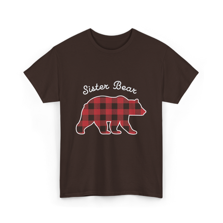 Sister Bear Bear Sister T-Shirt - Dark Chocolate