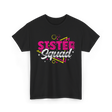 Sister Squad Friendship Sisters T-Shirt - Black