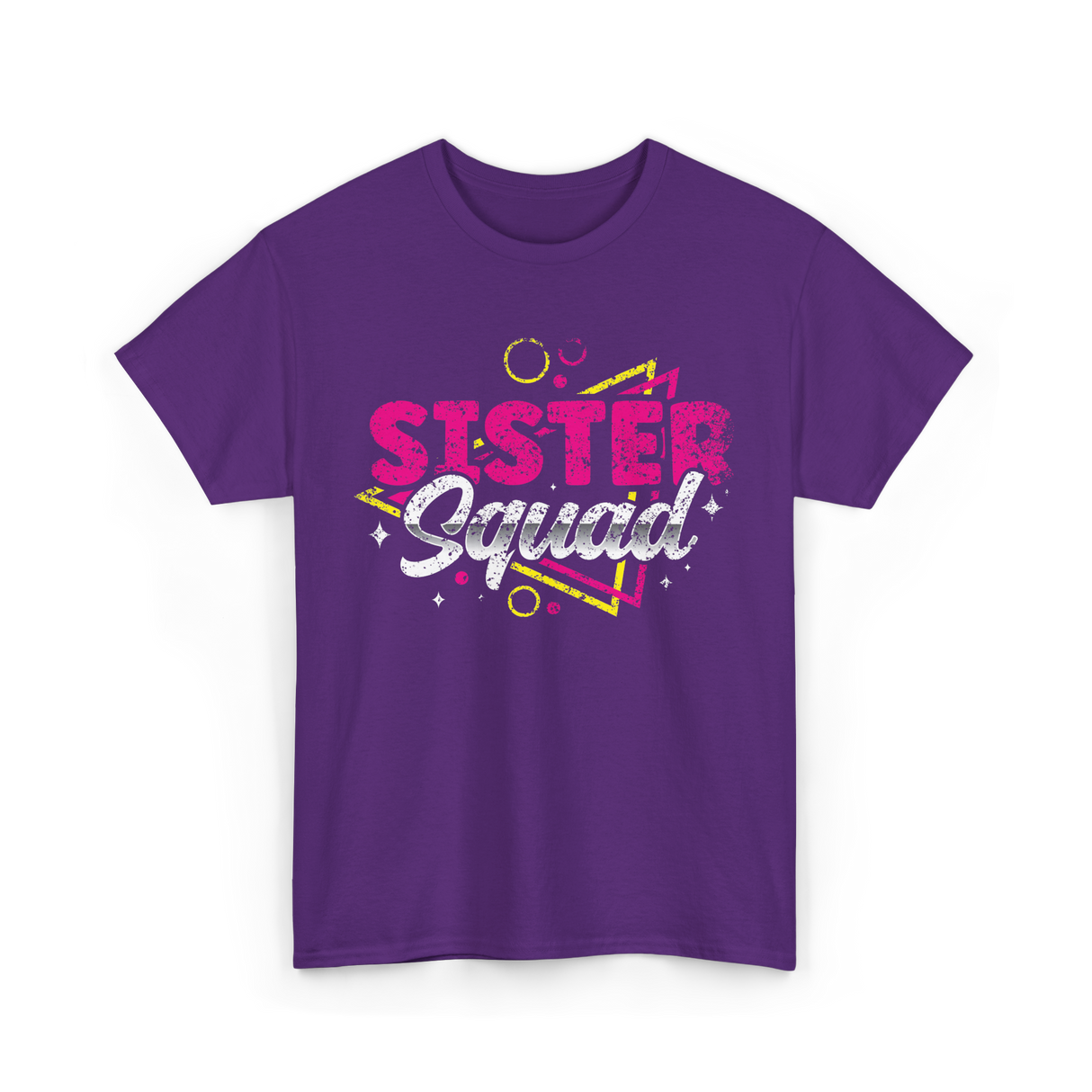 Sister Squad Friendship Sisters T-Shirt - Purple