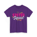 Sister Squad Friendship Sisters T-Shirt - Purple