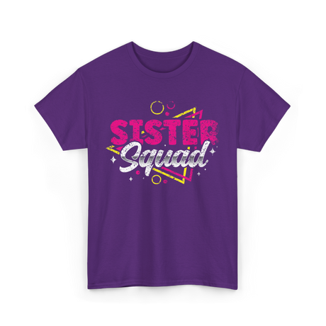 Sister Squad Friendship Sisters T-Shirt - Purple