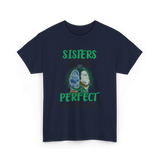 Sisters Perfect Friendship T-Shirt - Navy