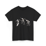 Skateboarding Skeletons Skeleton Skater T-Shirt - Black