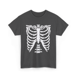 Skeleton Anatomy Rib Cage T-Shirt - Dark Heather