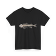 Skeleton Fish Fisherman Bones T-Shirt - Black