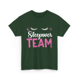 Sleepover Team Party Night T-Shirt - Forest Green