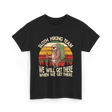 Sloth Hiking Team Sloth T-Shirt - Black