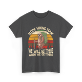 Sloth Hiking Team Sloth T-Shirt - Dark Heather