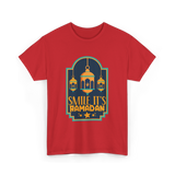 Smile It's Ramadan T-Shirt - Red