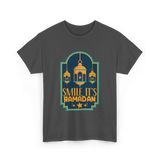 Smile It's Ramadan T-Shirt - Dark Heather