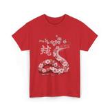 Snake Chinese New Year T-Shirt - Red