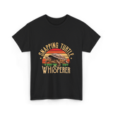 Snapping Turtle Whisperer Snapping Turtle T-Shirt - Black