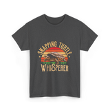 Snapping Turtle Whisperer Snapping Turtle T-Shirt - Dark Heather