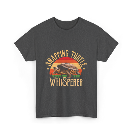 Snapping Turtle Whisperer Snapping Turtle T-Shirt - Dark Heather