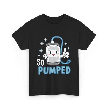 So Pumped Insulin Pump Diabetes T-Shirt - Black