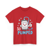 So Pumped Insulin Pump Diabetes T-Shirt - Red