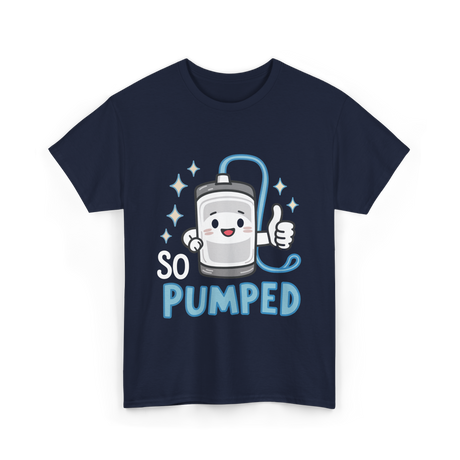 So Pumped Insulin Pump Diabetes T-Shirt - Navy