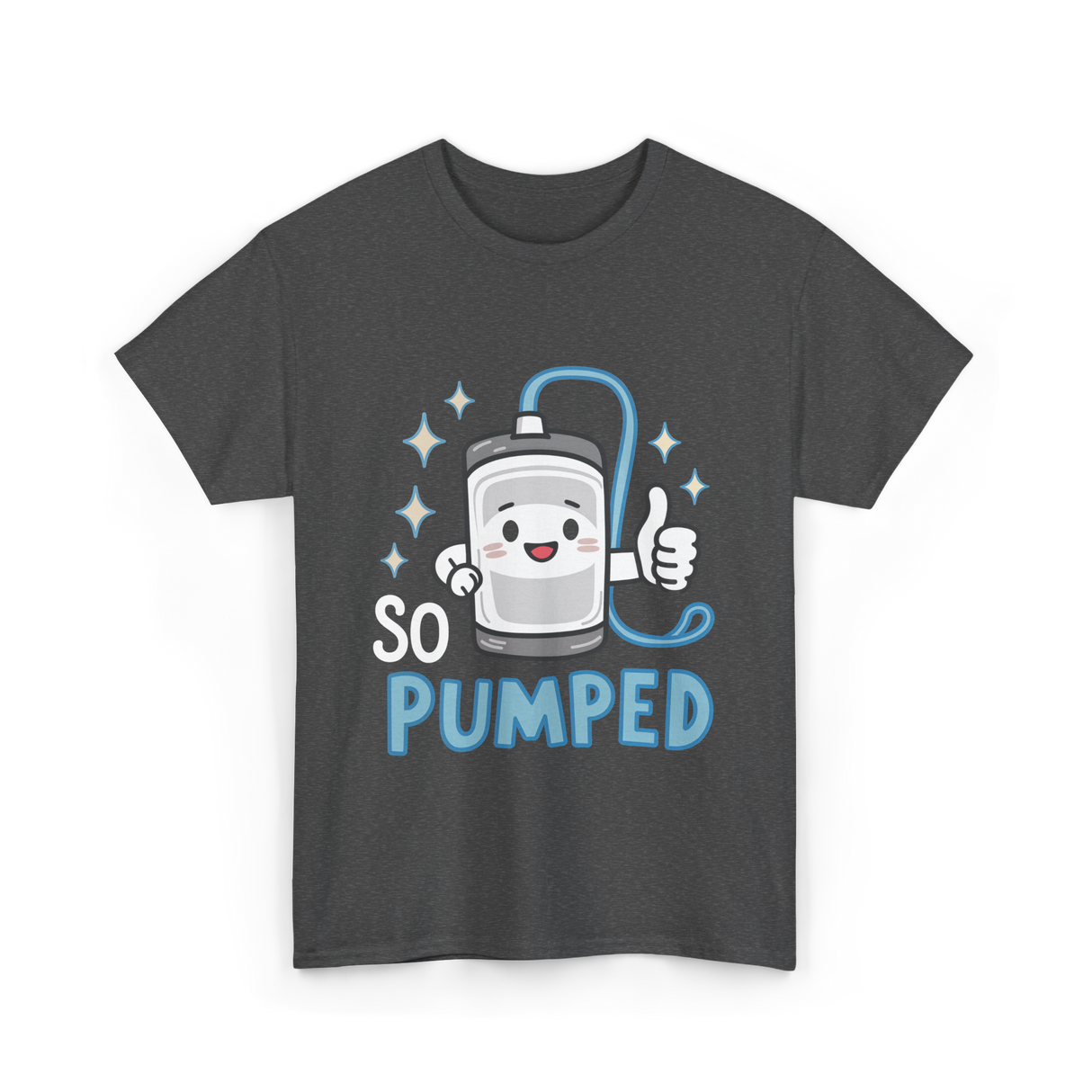 So Pumped Insulin Pump Diabetes T-Shirt - Dark Heather