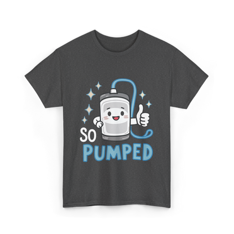 So Pumped Insulin Pump Diabetes T-Shirt - Dark Heather