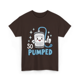 So Pumped Insulin Pump Diabetes T-Shirt - Dark Chocolate