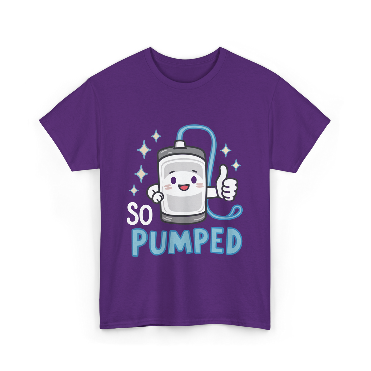 So Pumped Insulin Pump Diabetes T-Shirt - Purple