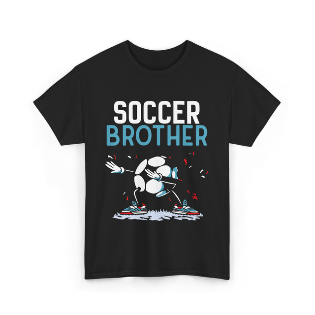 Soccer Brother Soccer Player T-Shirt - Black