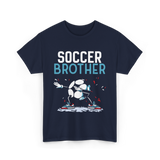 Soccer Brother Soccer Player T-Shirt - Navy