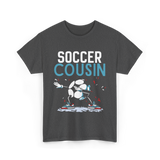 Soccer Cousin Soccer Player T-Shirt - Dark Heather