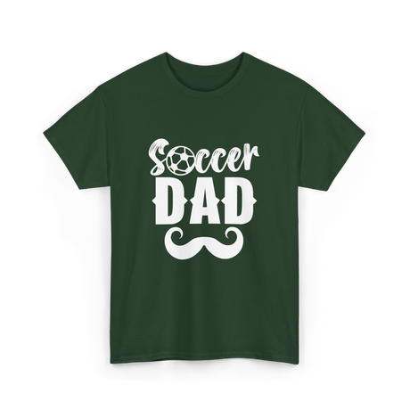 Soccer Dad Dad Player T-Shirt - Forest Green