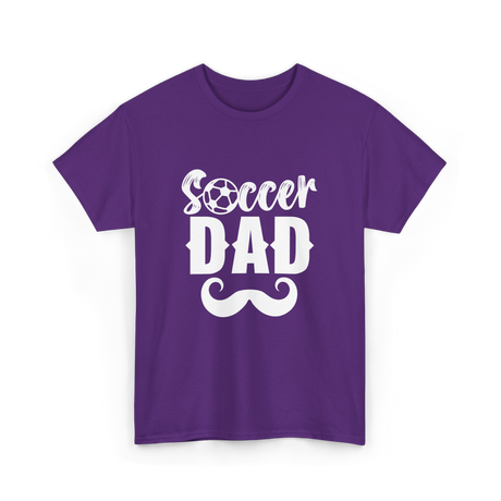 Soccer Dad Dad Player T-Shirt - Purple