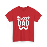 Soccer Dad Dad Player T-Shirt - Red