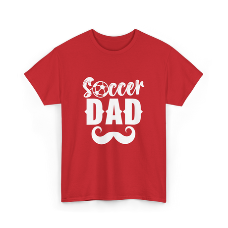 Soccer Dad Dad Player T-Shirt - Red