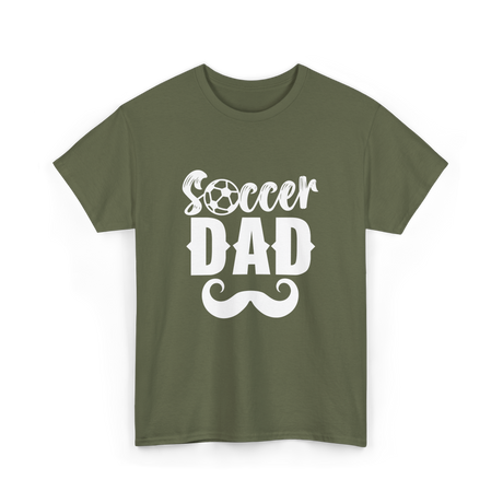 Soccer Dad Dad Player T-Shirt - Military Green