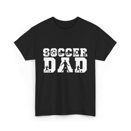 Soccer Dad Player Father T-Shirt - Black